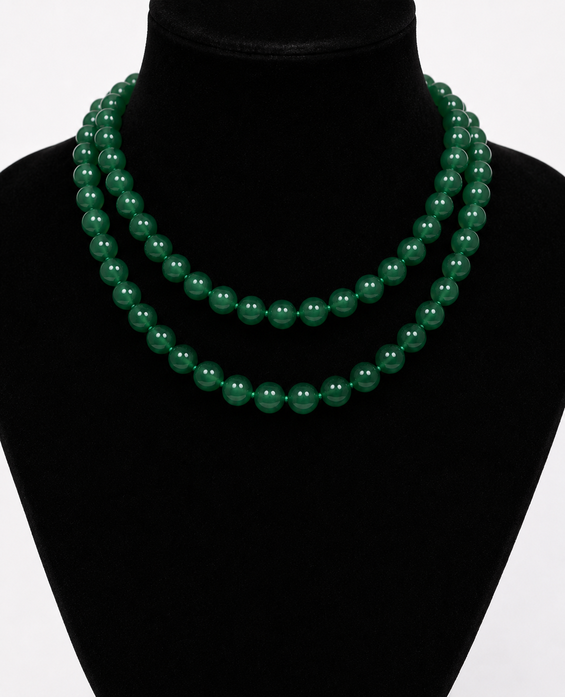 Natural Green Aventurine Mala  Healing Crystal Prayer Beads for Meditation, Prosperity & Heart Chakra