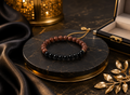 Natural Unakite & Black Onyx Protection Bracelet