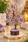 Amethyst Crystal Tree | Natural Amethyst Gemstone Money Tree for Positive Energy, Peace & Home Decor