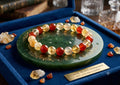 Citrine, Carnelian & Agate Bead Bracelet | Natural Gemstone Jewelry