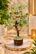 Green Aventurine Money Tree | Natural Green Aventurine Crystal Tree for Wealth, Prosperity & Abundance