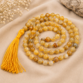 Yellow Aventurine Jaap Mala for Guru Grah (Jupiter)