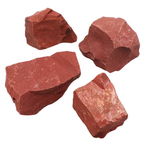 Natural Red Jasper Rough Stone – Raw Crystal for Grounding, Home Décor & Crystal Collection