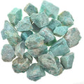Natural Raw Amazonite Rough Stone – A Soothing Crystal of Balance, Harmony & Natural Beauty 💚✨